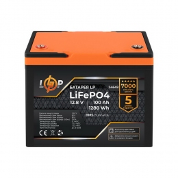  Акумулятор LogicPower LiFePO4 12V - 100Ah (1280Wh)